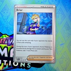 briar (100/131) - uncommon — pokémon: prismatic evolutions